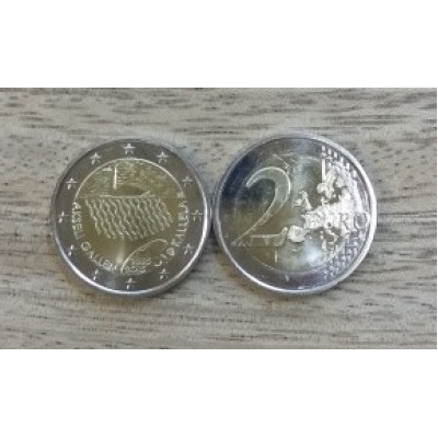 Монета 2 евро 2015 г. Финляндия.  "150 лет Каллела".